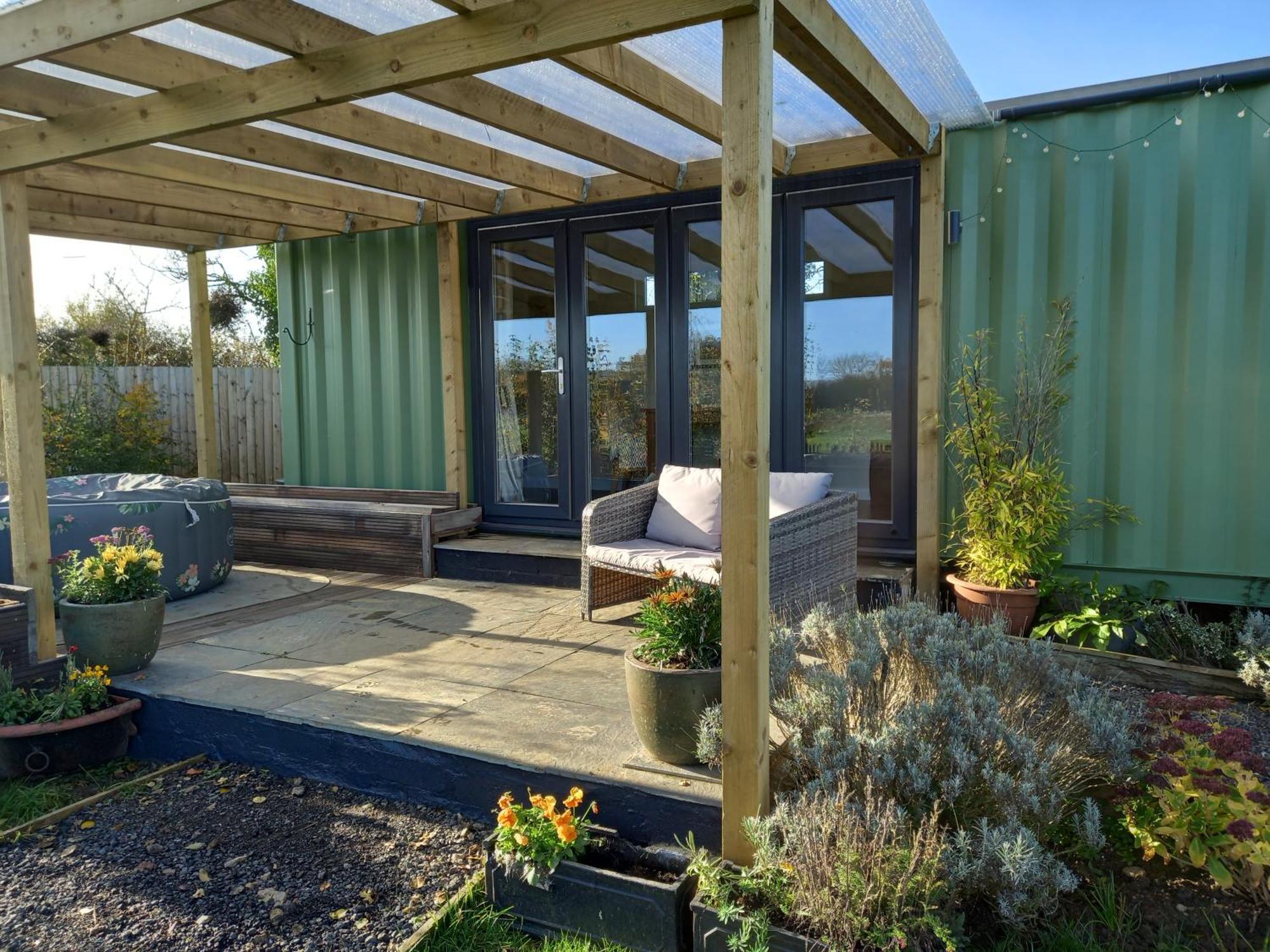 Sweet Pea Cabin Badsey Eksteriør billede